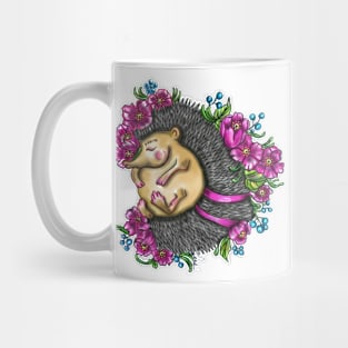 Sleeping hedgehog Mug